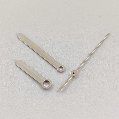 Silver Polished No Luminous Needle Modified Watch Hands for NH35/NH36/4R/7S