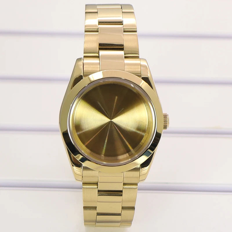 36/39mm Watch Cases and Strap Sapphire Glass For NH35 NH36 NH34 NH38 Miyota 8215