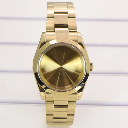 36/39mm Watch Cases and Strap Sapphire Glass For NH35 NH36 NH34 NH38 Miyota 8215