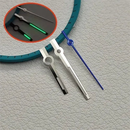 Modified BGW9/3C with Green Luminous Watch Hands for NH35A NH36A Movement