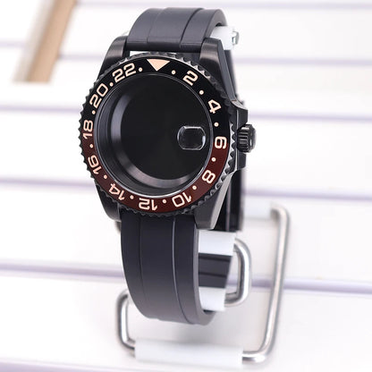 40mm Watch Case For SUB GMT NH34/35 NH36 NH39 4R36 NH70 NH72 Miyota8215 Eta2824