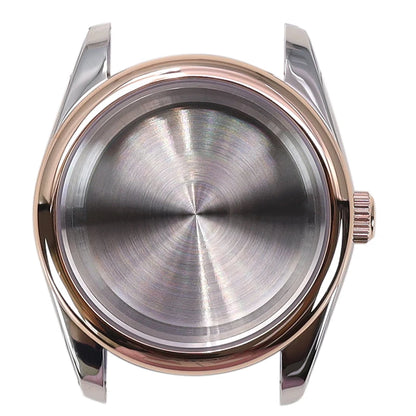 36/39mm Watch Case For NH35/36 NH38 NH70 Miyota 8215 Cases Sapphire Glass Oyster