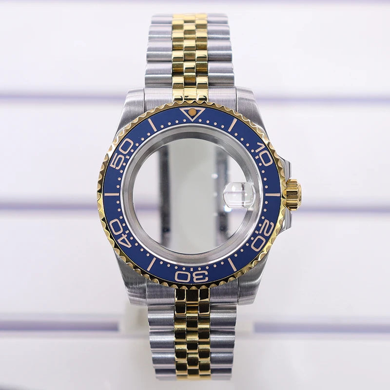 40mm Watch Case Sapphire For SUB Nh35 GMT Nh34 Nh36 Nh70 Nh72 2824 Miyota8215