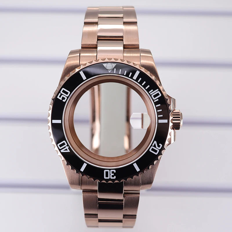 40mm Watch Case For NH35 NH36 NH70/8215/Eta2824 PT5000 NH34 Sapphire Glass