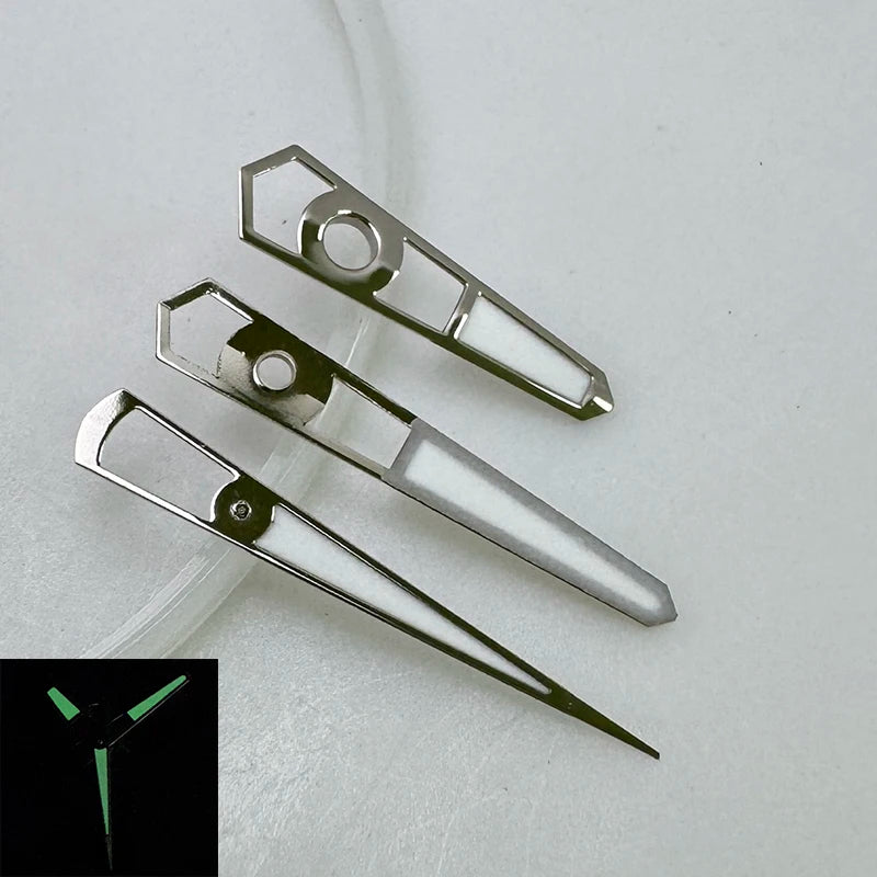 Multicolor NH35 Hands Green Luminous Receiving Watch Hands for NH35A/NH36/4R/7S