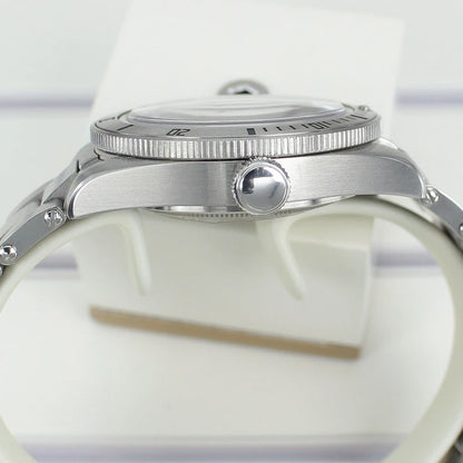 38mm Steel Watch Case With Bezel Sapphire Glass For NH35 NH36 NH34NH38 4R36