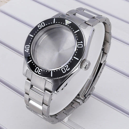 40mm Watch Case For Mod SPB143J1/SPB253J1 Tiger Whale NH35 NH36 NH34 4R36 NH70