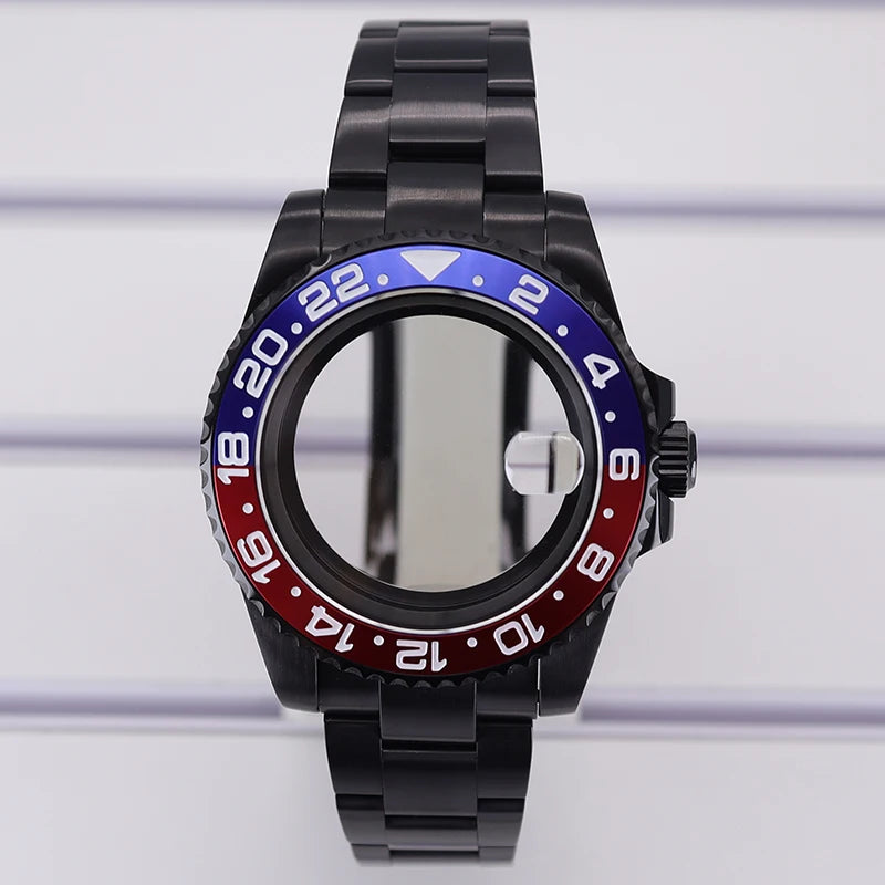 40mm Cases For SUB GMT NH34 NH35 NH36 NH38 4R36 Miyota8215 Eta 2824 Mod YACHT