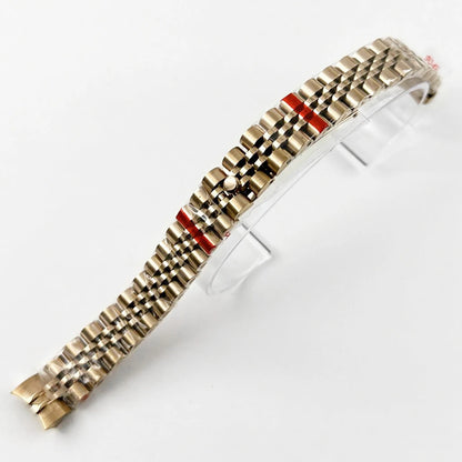 31MM Ladies Round Polished Fluted Bezel Sapphire Crystal Watch Case for NH05/06