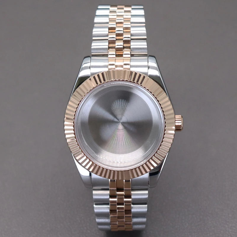 36/40mm Luxury Watch Cases Strap For NH34 NH35 NH36 NH38 Miyota 8215 Datejust