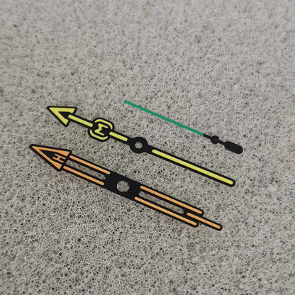 Modified Green Luminous Watch Hands Pointers for NH35 NH36 A104 4R35 4R36 Hands