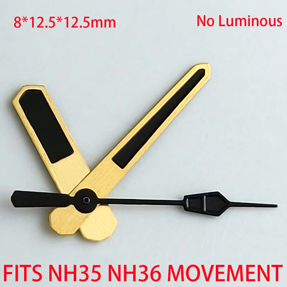 Watch Accessories Pointer NH 35 NH36 Hands Green/Blue Super Luminous Suitable For NH 35 NH36 Movement