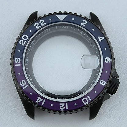 316L Stainless Steel Watch Case with Bezel for NH35 NH34 Movement Fit 28.5mm Dial