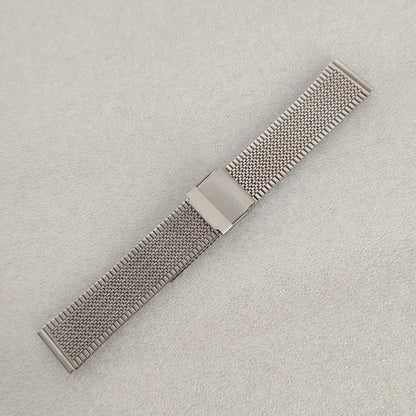 36.5mm Watch Case+Watch Strap Polished Bird's Nest Design for NH35/NH36/7S