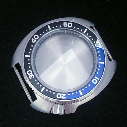 41mm Stainless Steel Watch Case Sapphire Glass Black Inner Shadow for NH35/ NH36