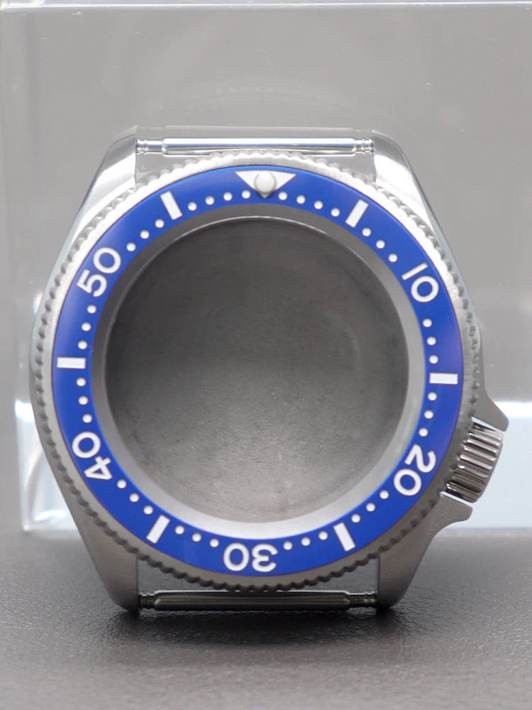 38mm Watch Case Mod Sapphire For Skx013 NH35/36 4R36 Multicolor Ceramic Bezel
