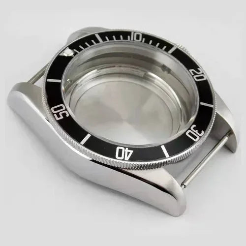 41mm 316L Watch Case with Sapphire Crystal for ETA2824 ST2130 SW200 P5000
