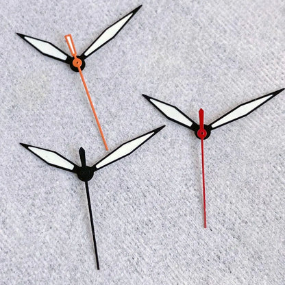 Black Orange Red Second Hand Green Luminous Watch Hands Fit NH35 NH36 Movement