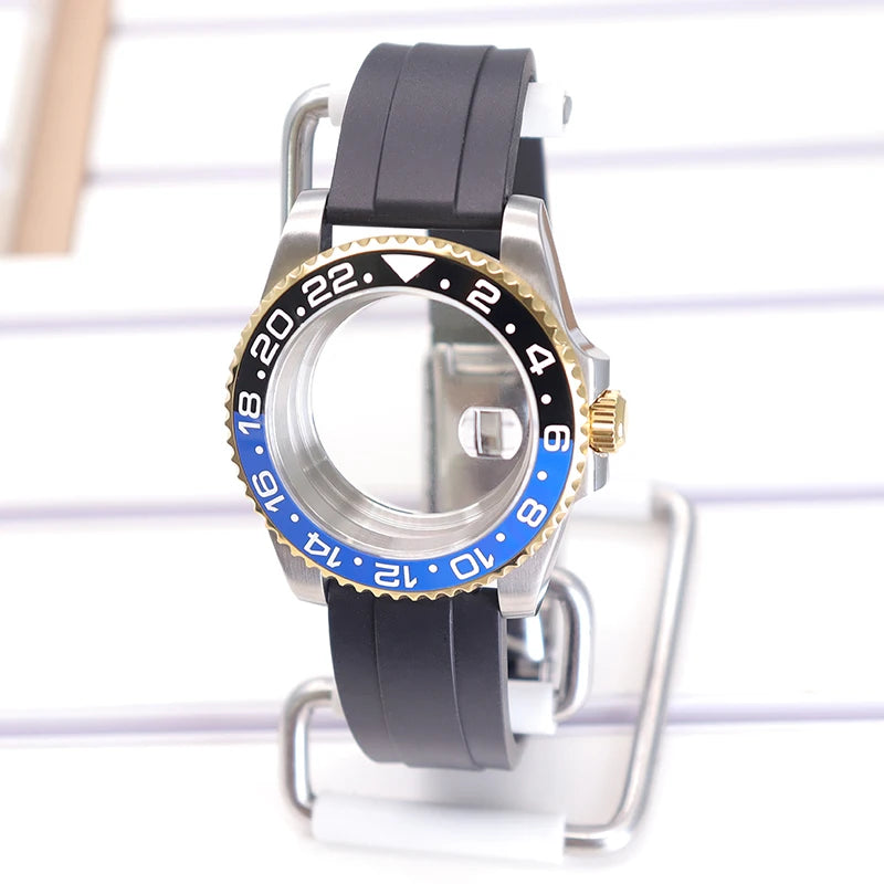 40mm Stainless Steel Watch Cases For Nh35 Nh34 Nh36 Nh70 Eta2824 8215 8205