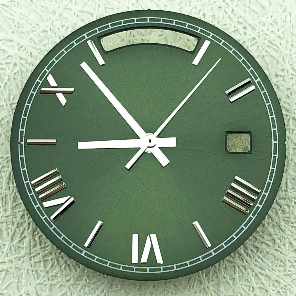 Modified 31mm Calendar Roman Numeral Multicolor Watch Dial For 8285 Movement