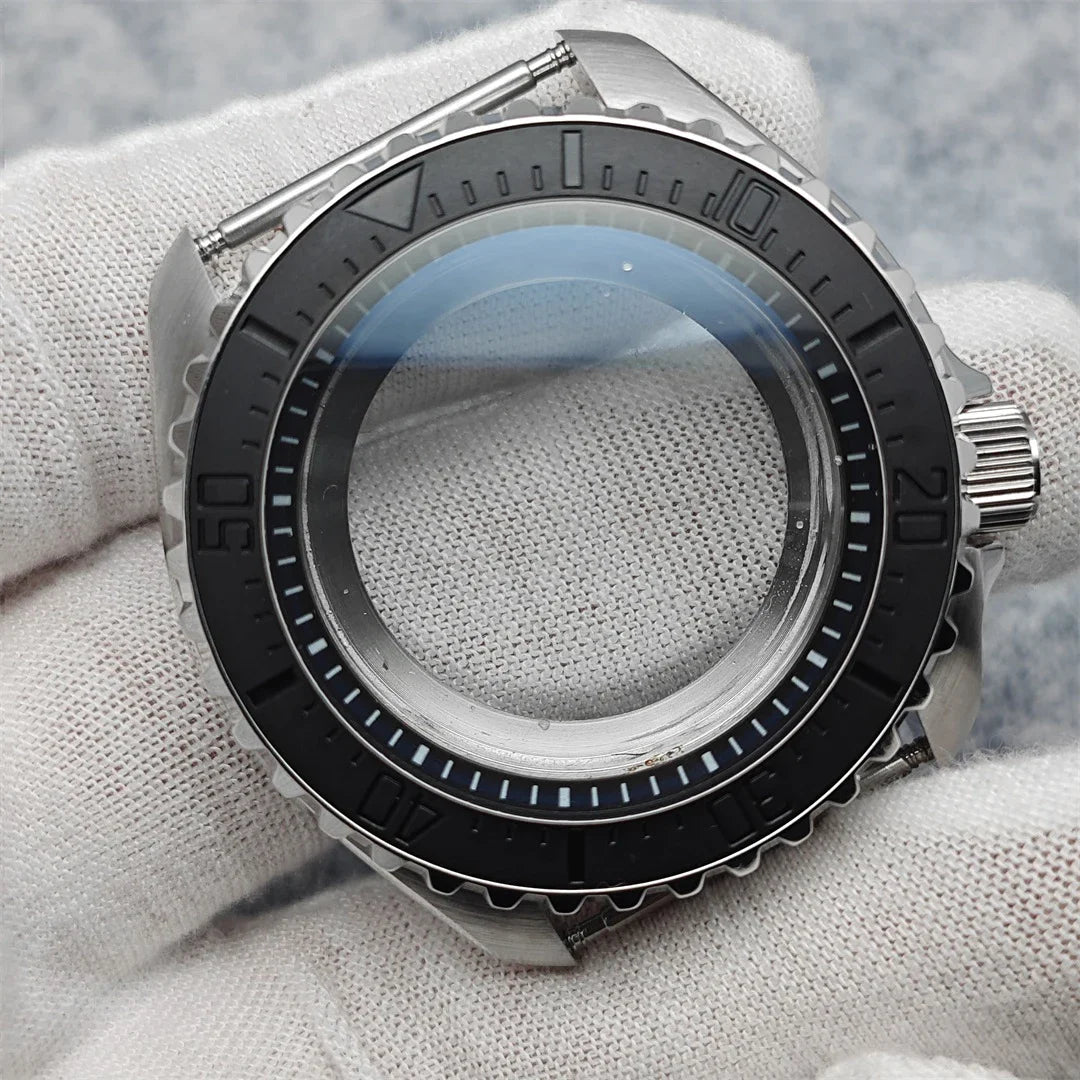 42MM Watch Case SKX Case with Sapphire for Seiko 007  Fits NH35 NH36 Movement