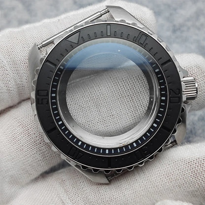 42MM Watch Case SKX Case with Sapphire for Seiko 007  Fits NH35 NH36 Movement