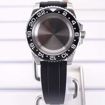 40mm Watch Case For 4R NH35 NH36 NH34/38 NH70 8215 Eta2824 PT5000 Sapphire Glass