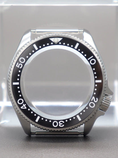 38mm Watch Case Mod Sapphire For Skx013 NH35/36 4R36 Multicolor Ceramic Bezel
