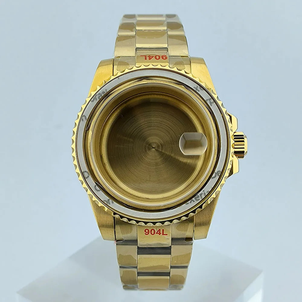 Watch Case Set with Sapphire Glass Men Watch for NH34/NH35 Movement