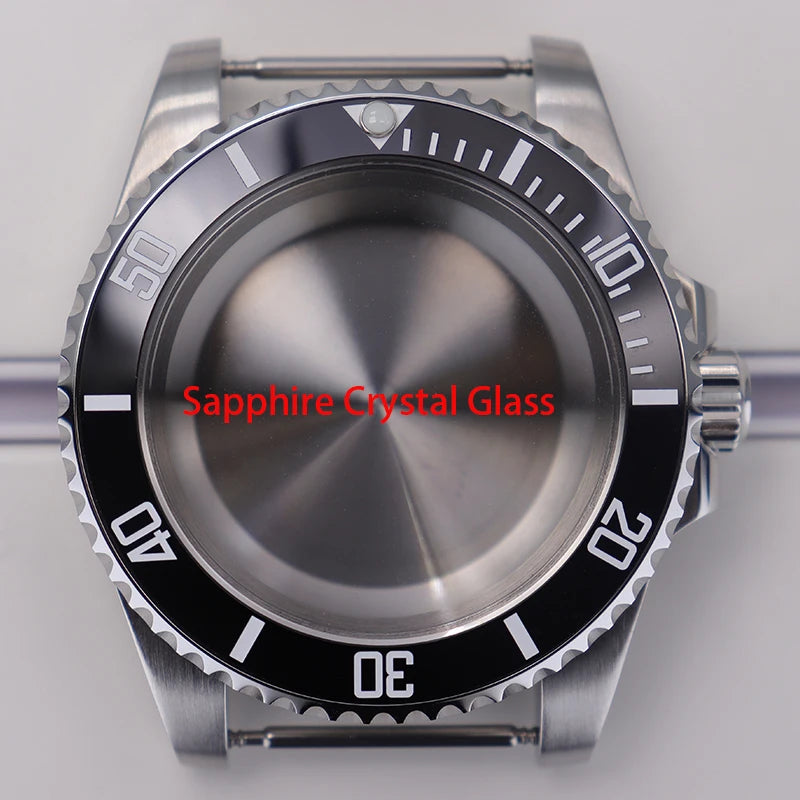 40mm Watch Cases for Nh35 Nh34 Nh36 Nh38 Miyota 8215 Eta 2824 Sapphire Glass