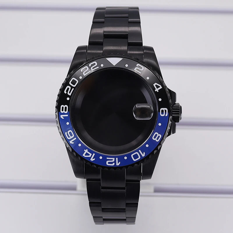 40mm Cases For SUB GMT NH34 NH35 NH36 NH38 4R36 Miyota8215 Eta 2824 Mod YACHT