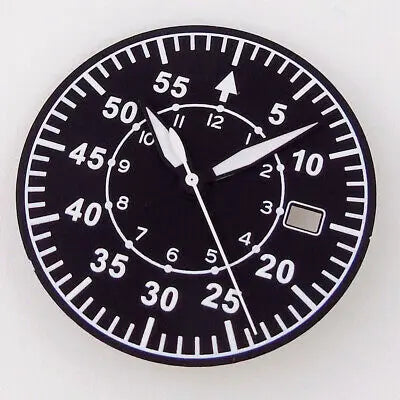 33.6mm Multicolor Watch Dial Fit For NH35AA NH36AA with Green Luminous Modified