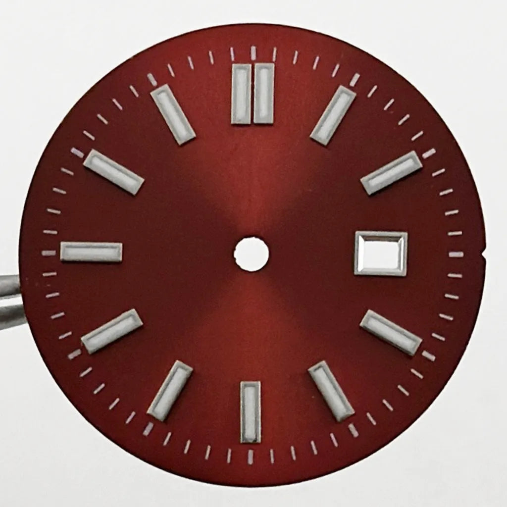 31MM Ladies Round Polished Fluted Bezel Sapphire Crystal Watch Case for NH05/06