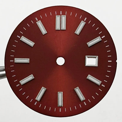 31MM Ladies Round Polished Fluted Bezel Sapphire Crystal Watch Case for NH05/06