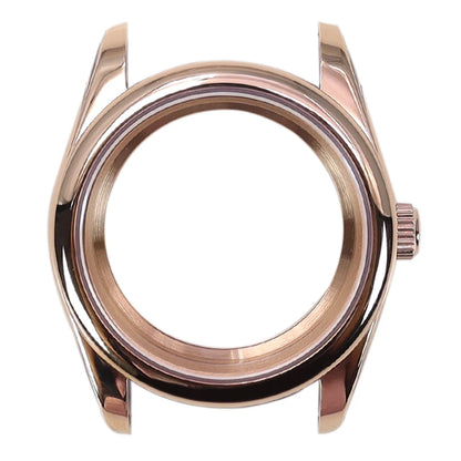 36/39mm Watch Case For NH35/36 NH38 NH70 Miyota 8215 Cases Sapphire Glass Oyster