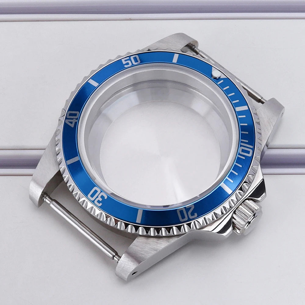 38mm Steel Watch Case With Bezel 120-clicks For Submariner NH35 NH36 NH70
