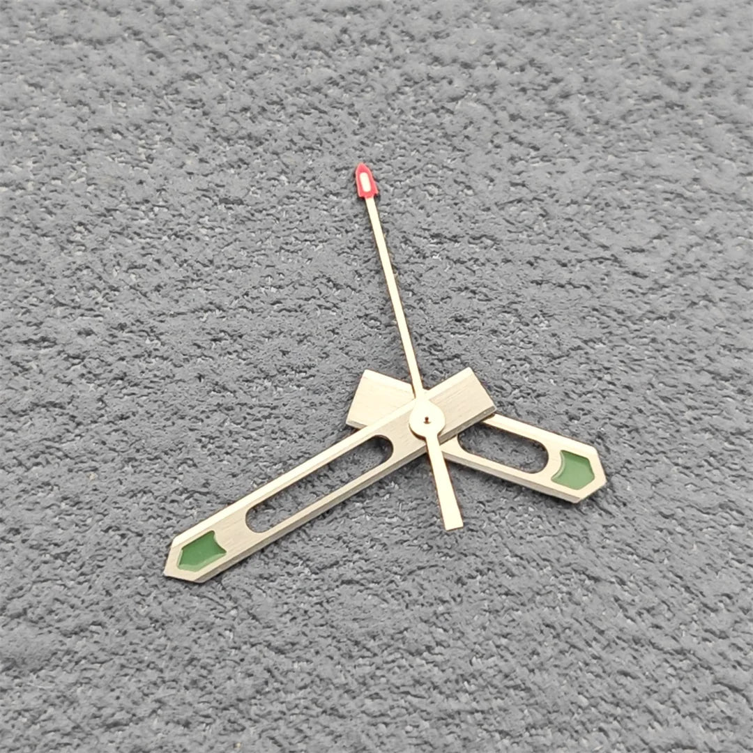 Hollow Shape Green Fingertip Luminous Watch Hands for NH35/NH34/NH36/4R/7S/NH70