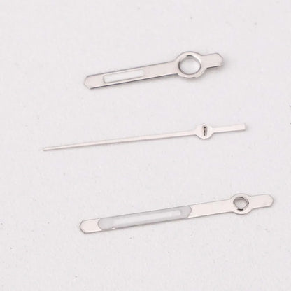 Simple Watch Hands With Green Luminous for NH35/NH36/4R/7S Movement