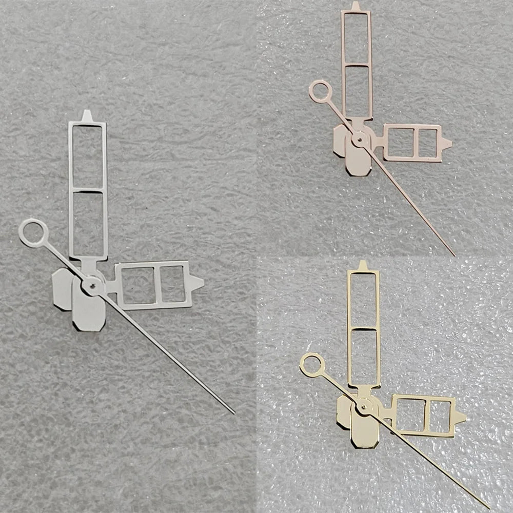 No Luminous Gold/Rose.Silver Hollow Watch Hands for NH35/NH36/4R/7S Movement