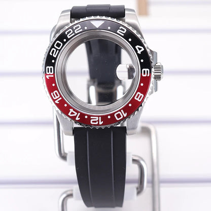 40mm Watch Case For 4R NH35 NH36 NH34/38 NH70 8215 Eta2824 PT5000 Sapphire Glass
