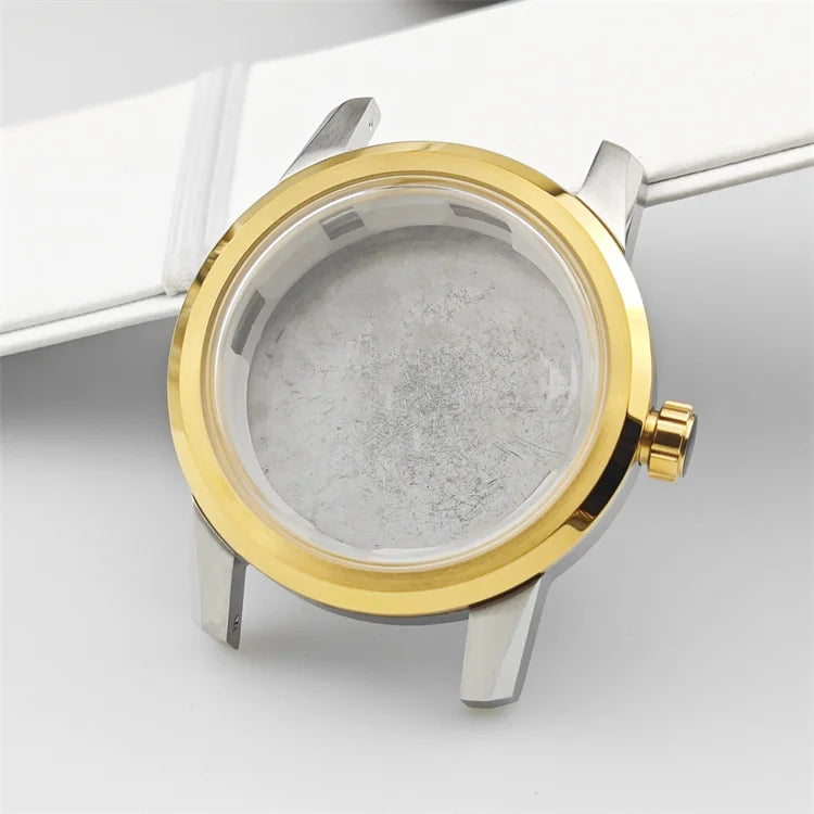 Stainless Steel Watch Case Suitable for 32.5mm Watch Dial for NH35 Movement
