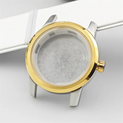Stainless Steel Watch Case Suitable for 32.5mm Watch Dial for NH35 Movement