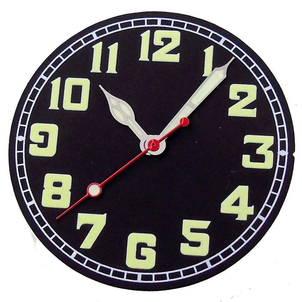 33.6mm Multicolor Watch Dial Fit Pilot Style NH35 NH36 ETA 2824 PT5000 Movement