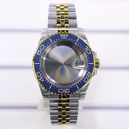 40mm Watch Case Sapphire For SUB Nh35 GMT Nh34 Nh36 Nh70 Nh72 2824 Miyota8215