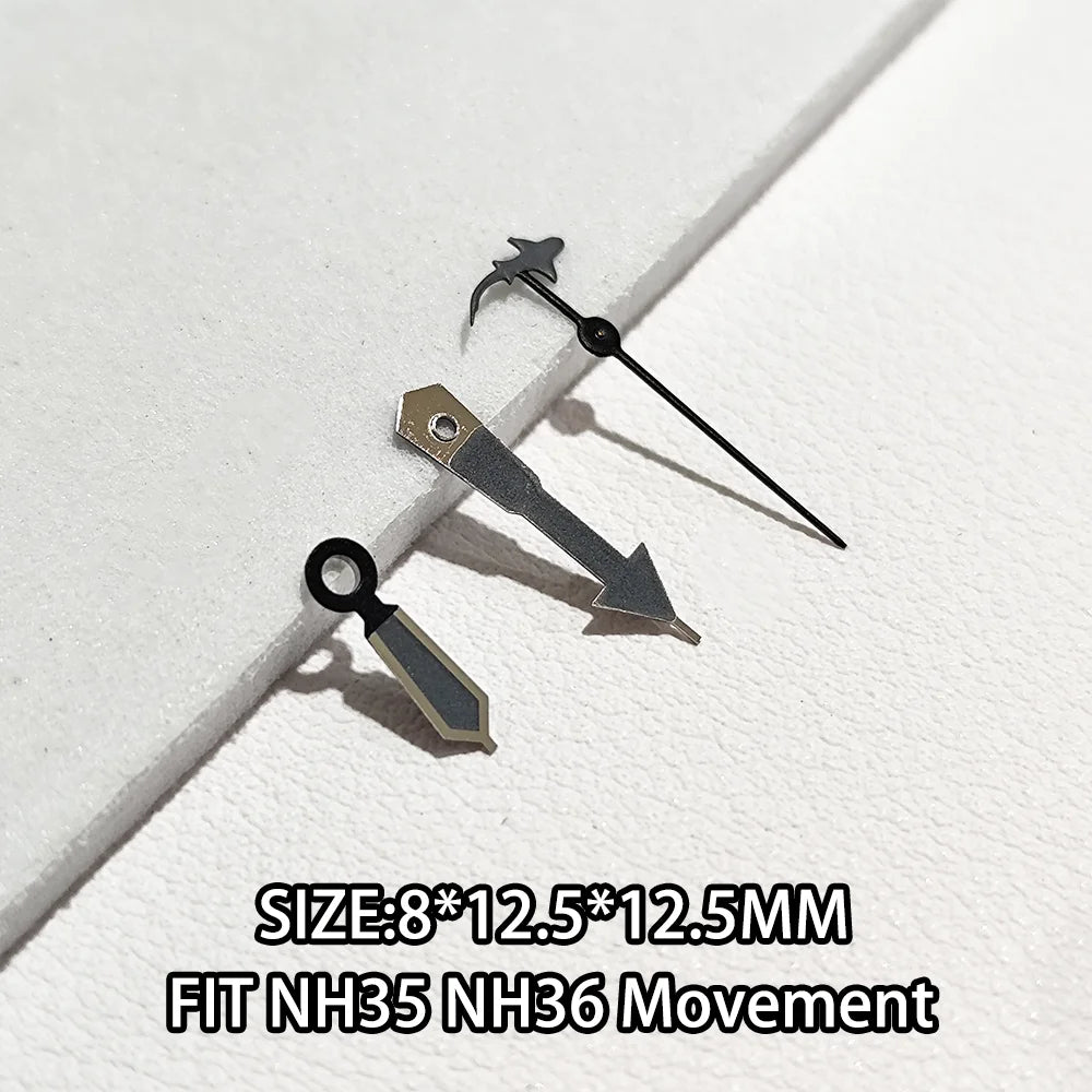 Watch Hands Luminous Suitable For NH35 NH36 Movement Personalized Second Hand