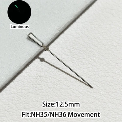 Green/Blue Green Luminous Watch Hands Fit NH35 NH36 Personalized Second Hand
