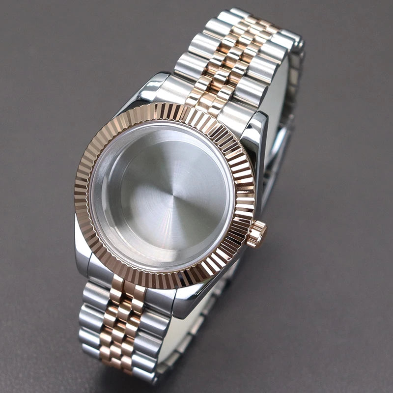 36/40mm Luxury Watch Cases Strap For NH34 NH35 NH36 NH38 Miyota 8215 Datejust