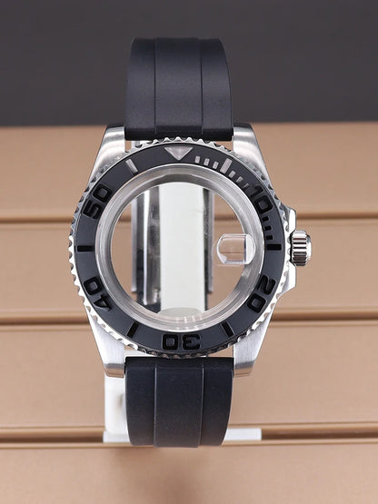 40mm Men's Watch Cases For NH34 NH35 NH36 NH38 Miyota 8215 ETA2824 YACHT-MASTER