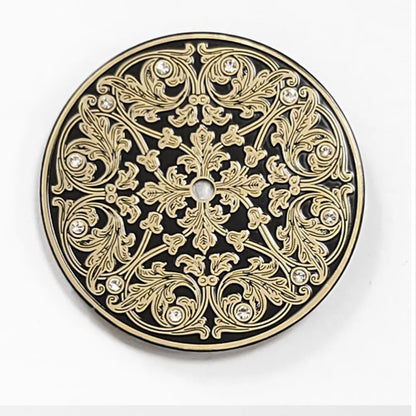 36mm Modified Retro Bronze Floral Watch Dial for ETA 6497 ST3600 Movement