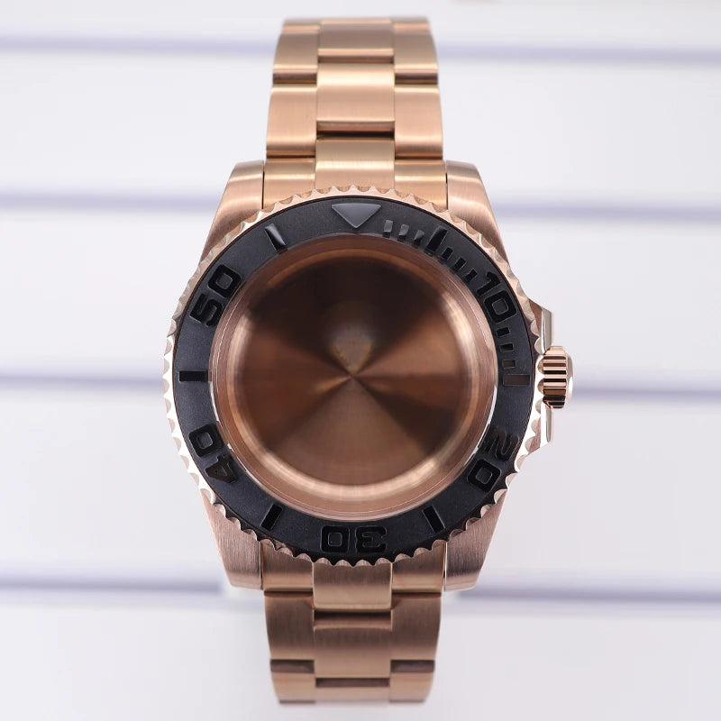 40mm Watch Case For NH35 NH36 NH70/8215/Eta2824 PT5000 NH34 Sapphire Glass